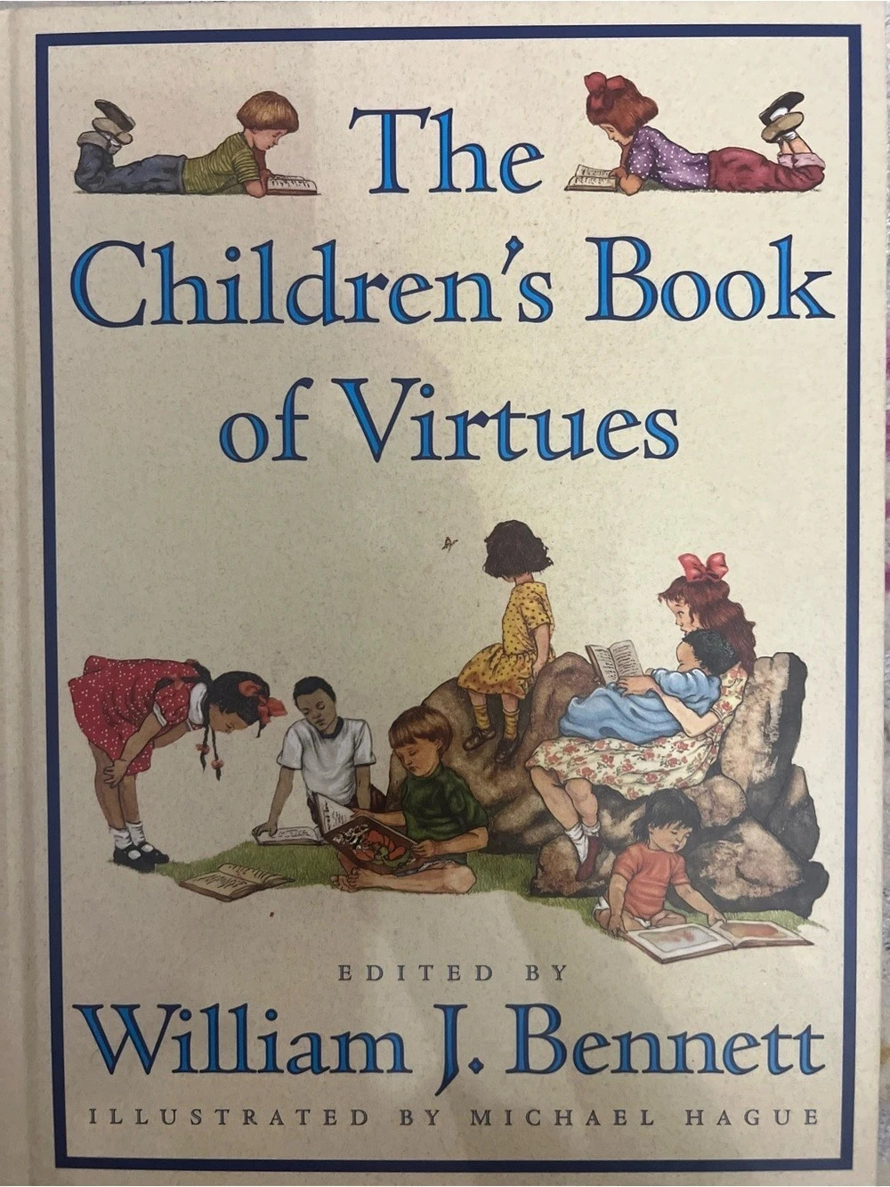 Simon & Schuster The Children's Book of Virtues Illustrated Children's Book